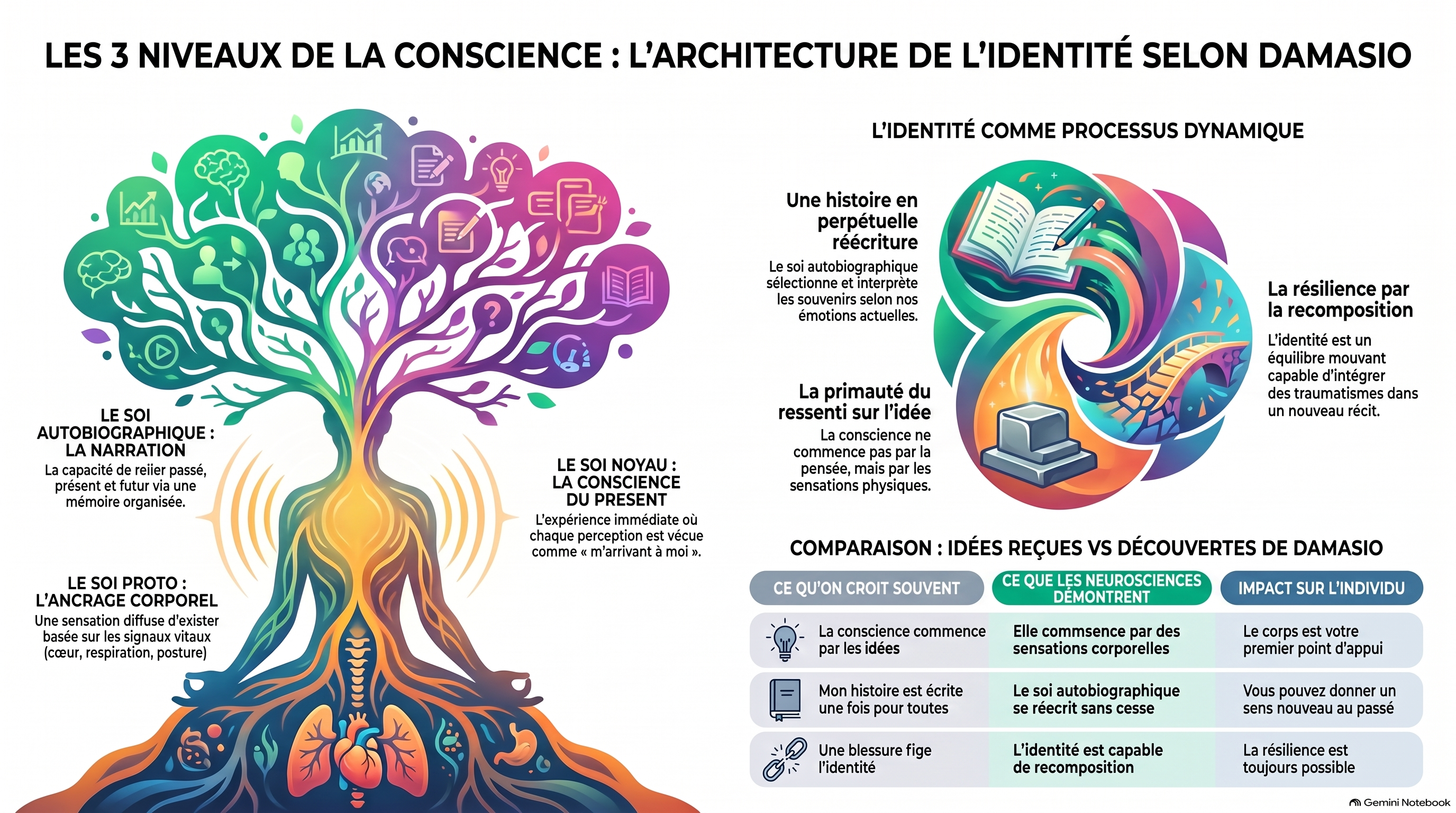 Le sentiment de soi comme noyau de la conscience