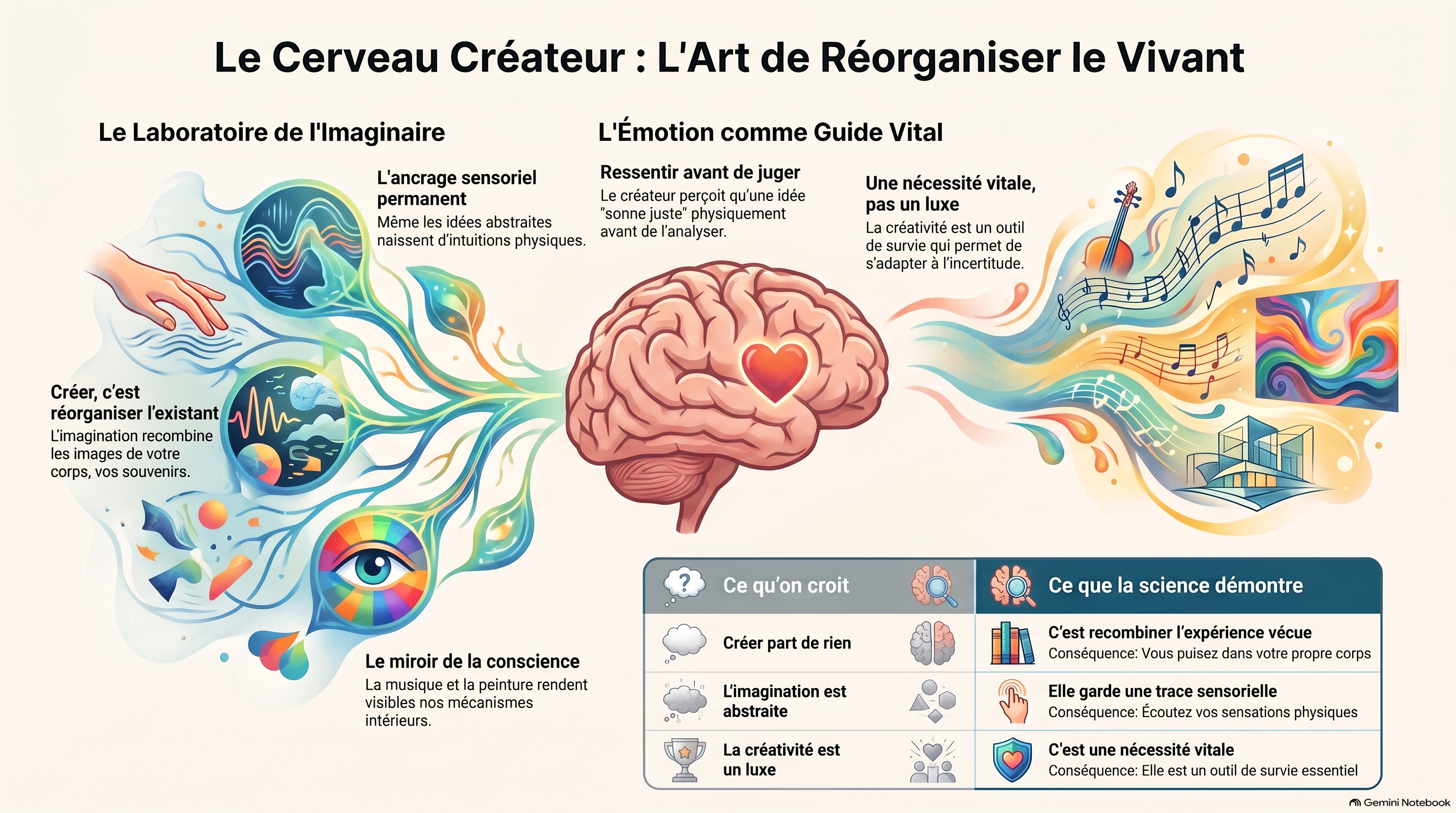 Le cerveau créateur