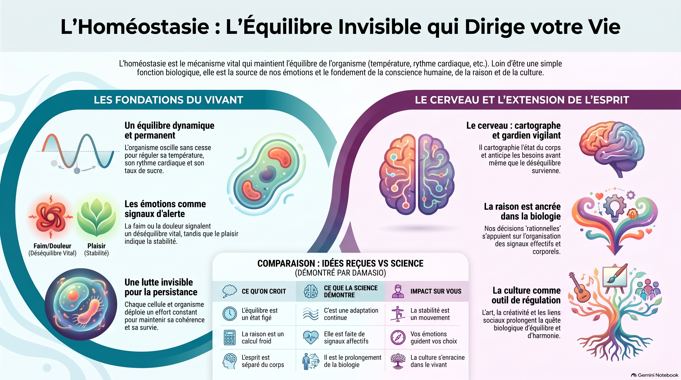 L’homéostasie et la régulation de la vie